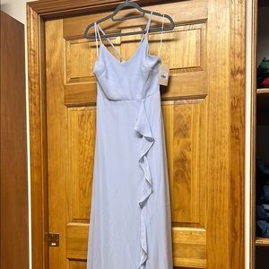 Elegant Lavender Evening Dress